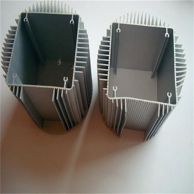 Flexible Heat Sink Anodized Aluminum Extrusions Profile T5 T6 For Architecture